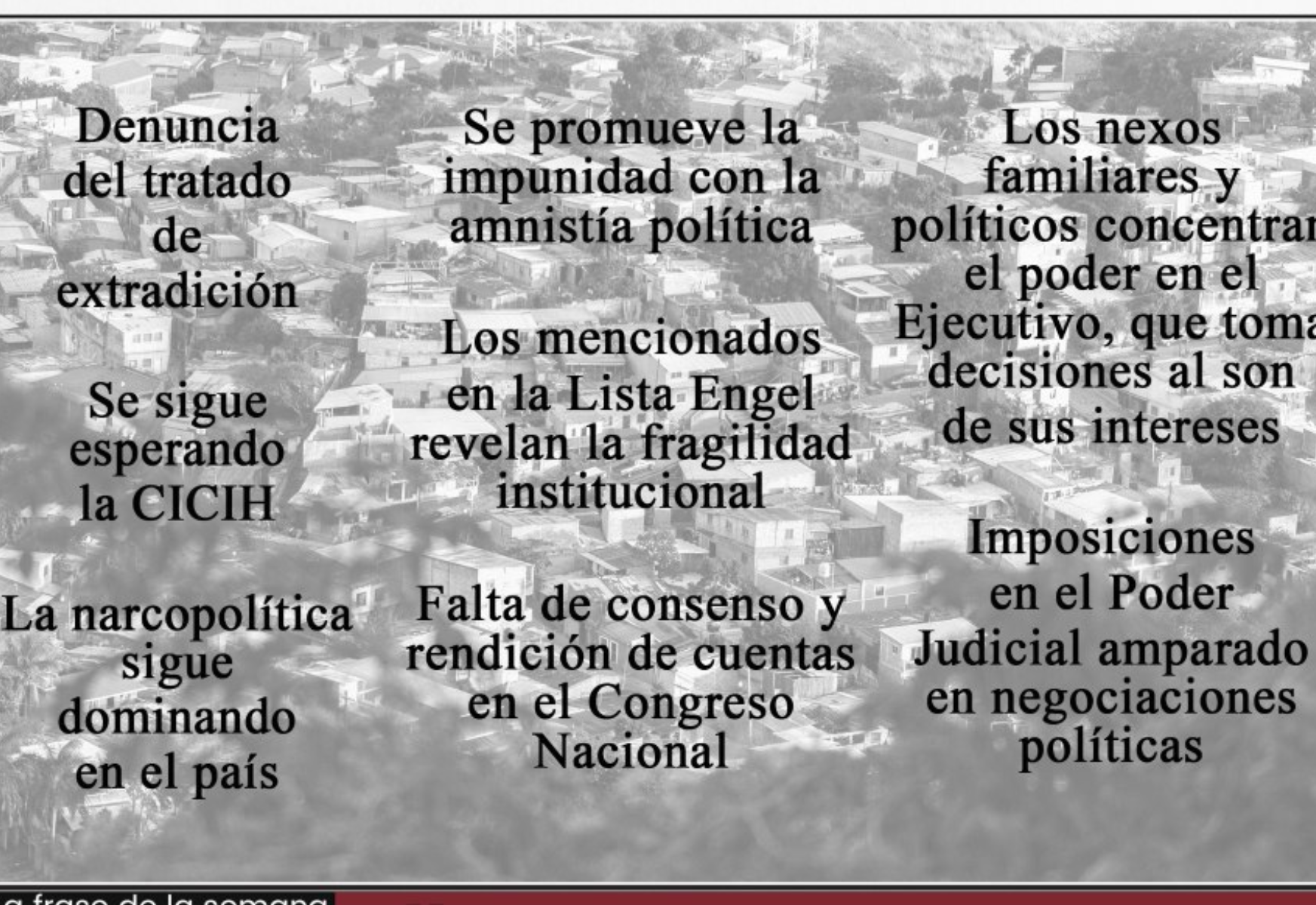 CNA recorre los principales actos de corrupción en Honduras durante el ...